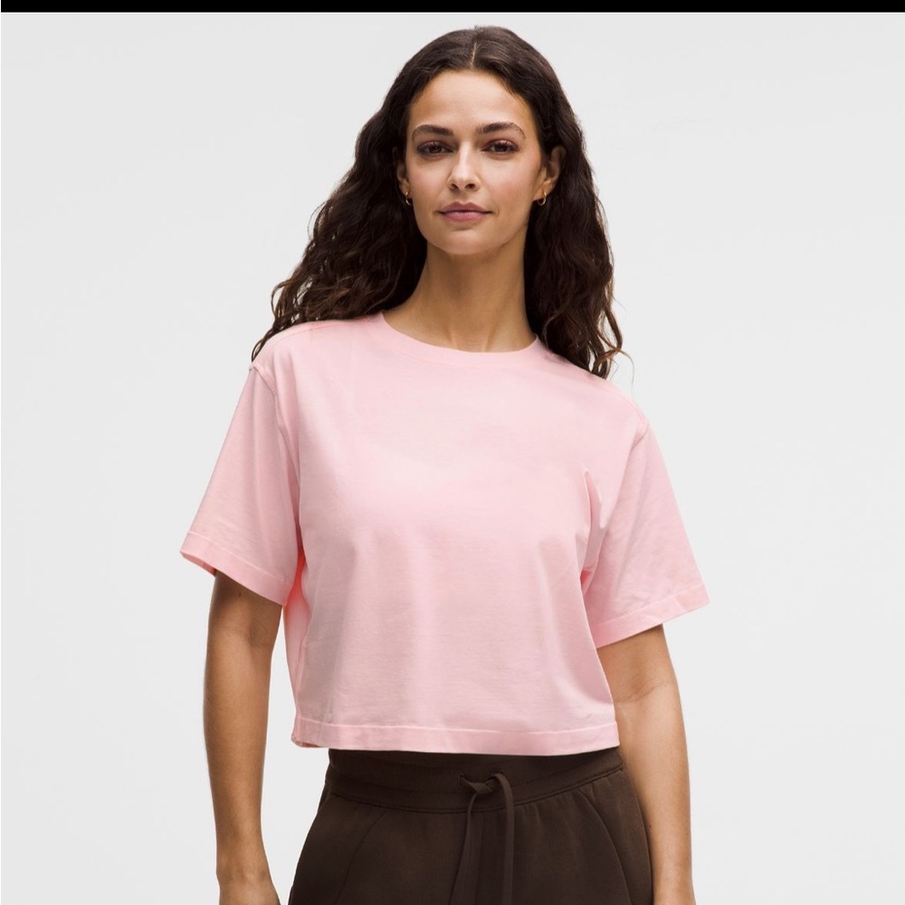 lululemon all yours organic cotton cropped